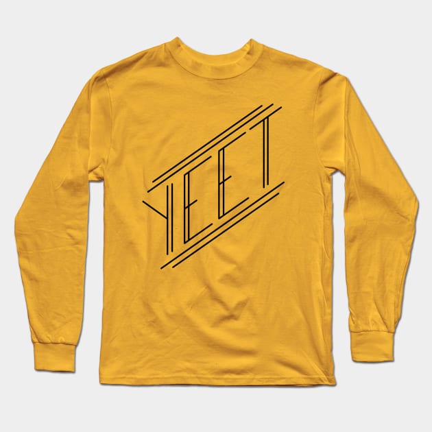 YEET Long Sleeve T-Shirt by Mickidona